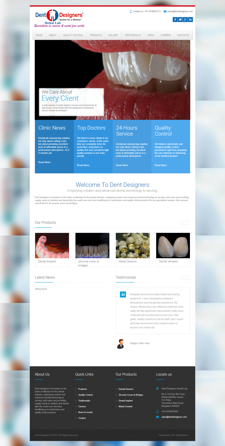 Dent designers Bangalore