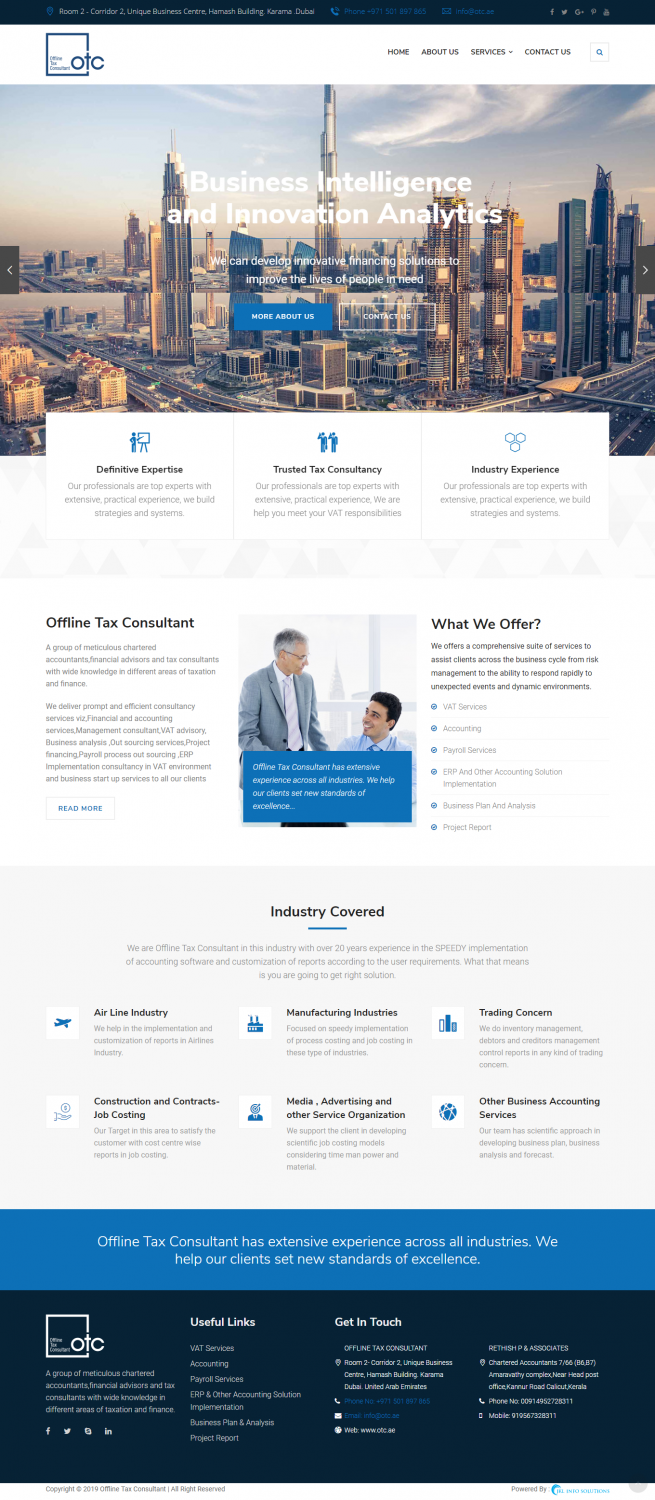 OFFLINE TAX CONSULTANT UAE