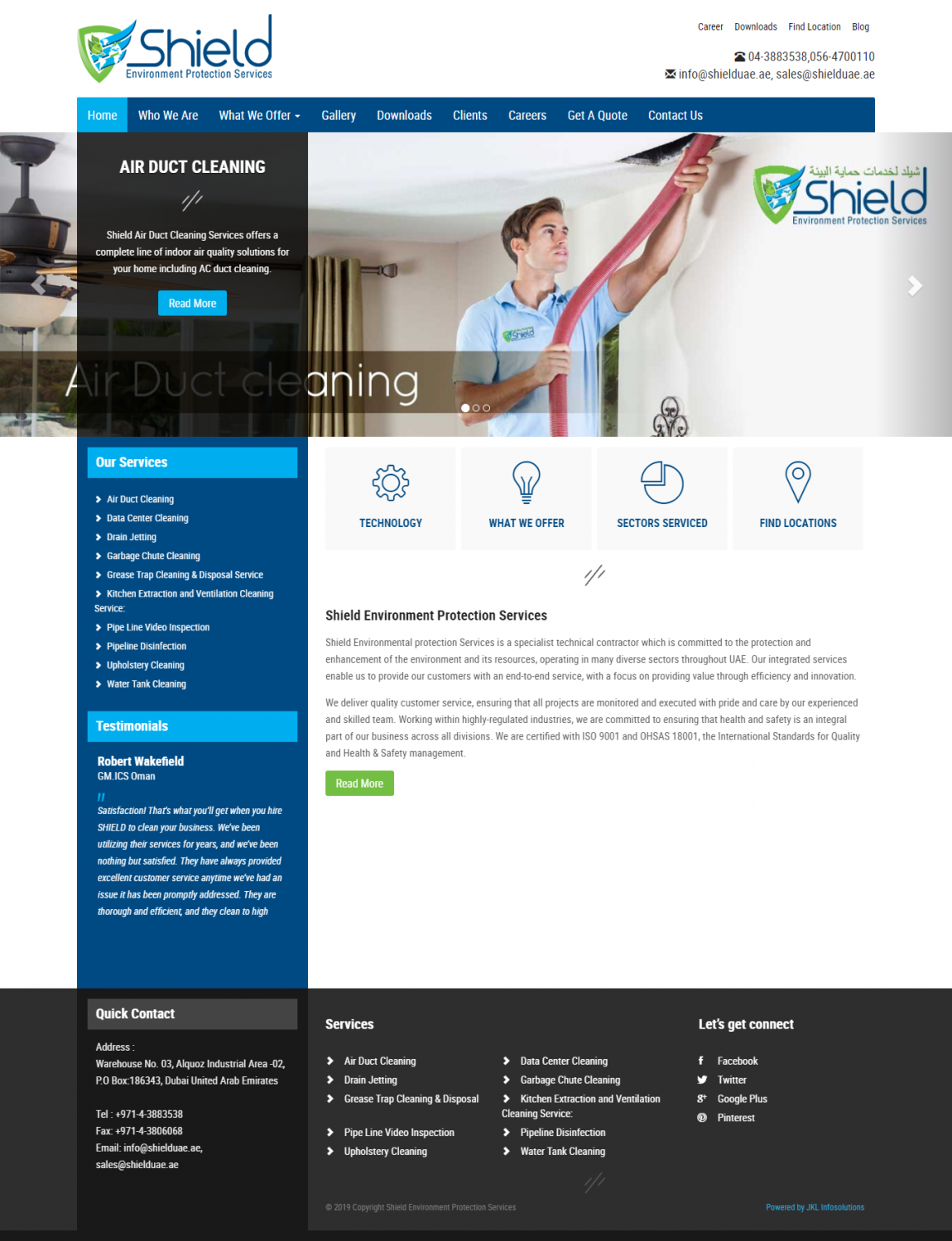 Shield Environment Protection Services Dubai